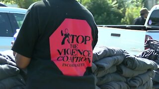 Buffalo community groups join forces to help those in need with clothing, food give away