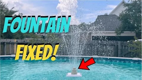 What is an Easy Pool Fountain Hose Replacement Solution?