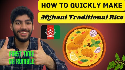 Authentic Afghan Rice Recipe | How to Make Afghan Traditional Rice | Delicious Afghan Cuisine