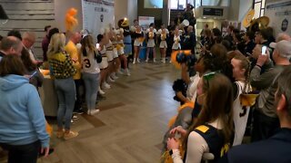 Marquette basketball gets big send-off ahead of win against Vermont