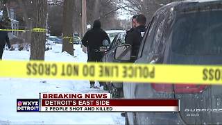 Man and woman shot and killed inside home on Detroit's east side