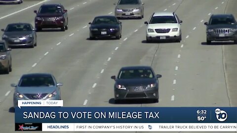 SANDAG set to vote on regional plan that includes mileage tax
