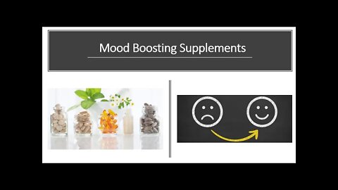 Mood Boosting Supplements For Depression & Anxiety