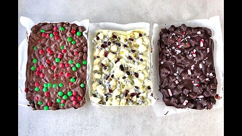 ROCKY ROAD OF CHRISTMAS - 3 WAYS