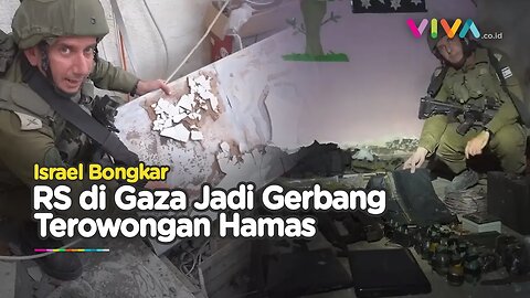 IDF Pojokkan Hamas, Lift RS Rantisi Terhubung ke Terowongan Hamas