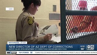 New director of AZ Dept. of Corrections to resume executions?