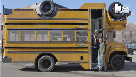Topsy Turvy Bus ‘The Mutant Brothers’ Build Wacky Upside-Down Vehicle I RIDICULOUS RIDES