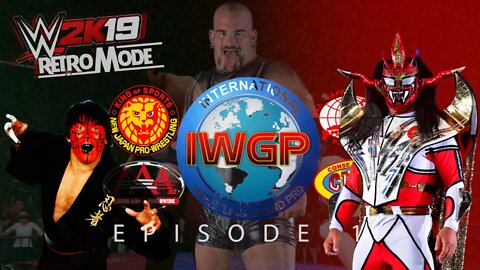 WWE 2K19 RETRO MODE | IWGP EPISODE 1