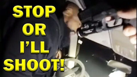 Chaotic Driver Shot By Cop Passenger On Video! LEO Round Table S08E04b