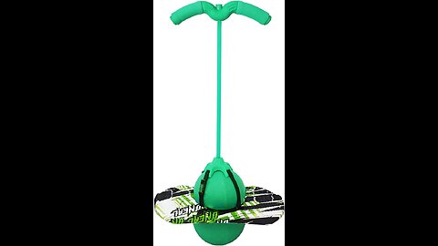 Christoy Pogo Jumper with Handle and Ball Pump, High Jump Toy Bounce Jump Trick Board Pogo Boun...