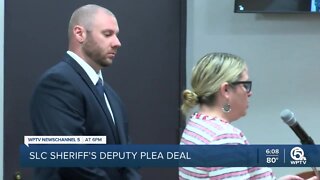 Plea deal reached in case of former St. Lucie County sheriff's deputy