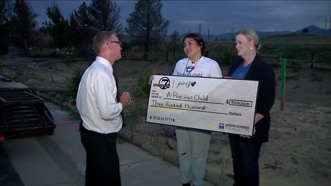 Denver7 Gives donates $300,000 to A Precious Child to help Marshall Fire victims with housing needs
