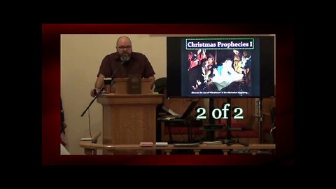 Christmas Prophecies I (2 of 2)