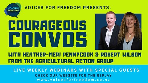 Courageous Convos: Agricultural Action Group Chats With Voices For Freedom