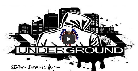 SGAnon W/ LATEST INTEL W/ PATRIOT UNDERGROUND. COMMS, ET's and more.