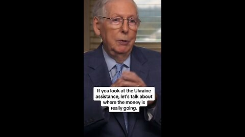 DISGUSTING: Mitch McConnell HAPPY About War in Ukraine