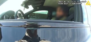 Video shows moment Nate Hobbs begs trooper not to arrest him for reckless driving