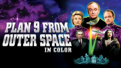 Plan 9 From Outer Space (1959 Full Movie) [COLORIZED] | American Independent Sci-Fi