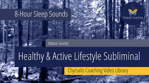 Healthy & Active Lifestyle Sleep Subliminals with Binaural Beats (SD | HD | 4K)