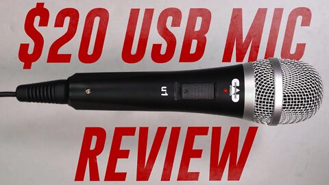 Worst Mic Ever? - CAD U1 Review / Test (vs. XM8500, Q2u, ATR2100)