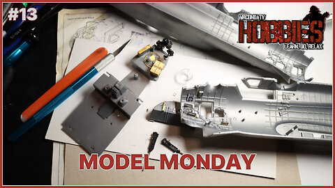 Model Mondays - Fuselage Build of the 1/48 Scale B-17G Flying Fortress