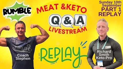 Meat & Keto Q&A Live: Benefits of 100% Carnivore, Variety In Food, Eating Out & Inflammation