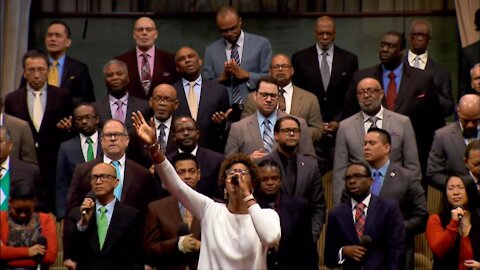 "Here In Your Presence" sung by the Times Square Church Choir