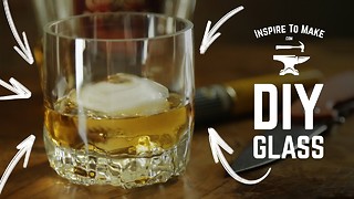 Creative DIY Trick To Make A Whiskey Glass