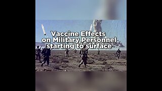 The Effects of COVID vaccines on our Military preparedness is devastating.