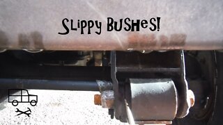 Slippy Bushes - Changing out spring bushes after only 6 months!