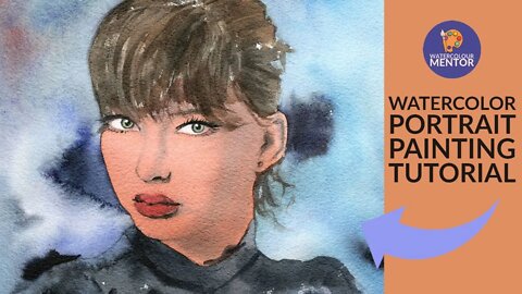 Watercolor Portrait Tutorial for Beginners