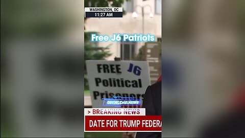 MAGA Photobombs MSNBC With Free J6er Signs