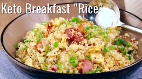 How to Make Keto Breakfast Fried Rice