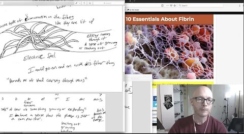 October 24 2020: Remote Viewed Covid-19 Virus Feedback After 3 Years **Fibrin**Blood Clots**