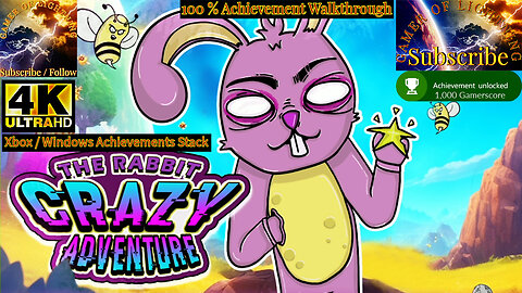 The Rabbit Crazy Adventure 100% Achievement Walkthrough (Xbox Series X Gameplay)