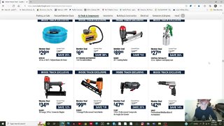 Harbor Freight Huge parking lot sale