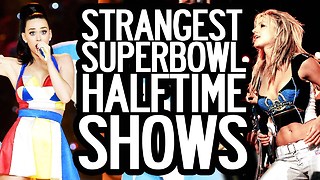 6 Strangest Super Bowl Halftime Shows