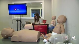 Kansas City-area instructor encourages people be trained on CPR, AEDs