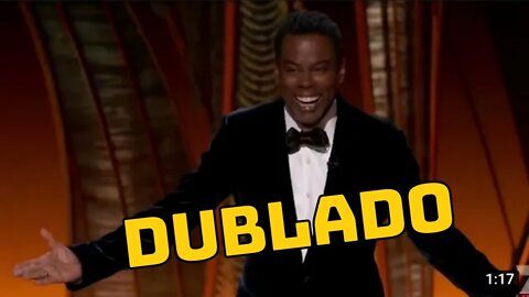 Chris Rock ainda está "PROCESSANDO" Tapa no Oscar Will Smith -DUBLADO em Português