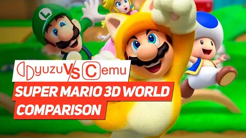 Yuzu Vs Cemu | Super Mario 3D World + Bowser’s Fury | Core i5 9300H + GTX1650 + 16GB RAM