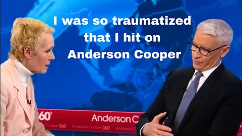 Trump's Space Cadet "Rape" Accuser Hits on Anderson Cooper