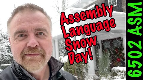 Assembly Language Snow Day! Learn ASM Now!