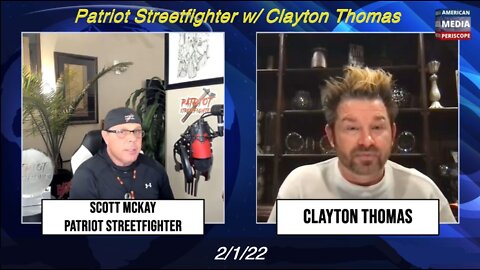 2.1.22 Patriot Streetfighter w/ Clayton Thomas, Clinical Data on Vaxx Damage Mitigation