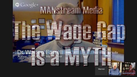 The Pay Gap Myth that won't die - Warren Farrell comments on MANstream Media