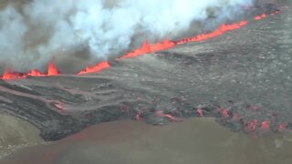 Volcano near Iceland's main airport erupts again after pause