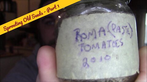 Sprouting 10 year old seeds