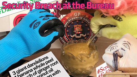 Breach At The Bureau, Trespassers Snap Selfies with Dandelion Smoothie at the Chief's Podium