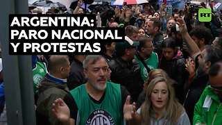 Paro nacional en Argentina contra despidos y ajustes