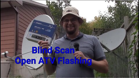 Open ATV Flashing Upgrading + Blind Scanning Fix + Edision OS MIO + 4K UHD Free To Air Satellite Box