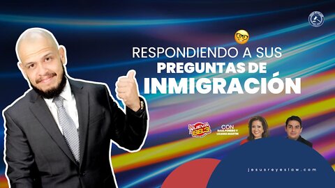 Respondiendo a preguntas de inmigración.